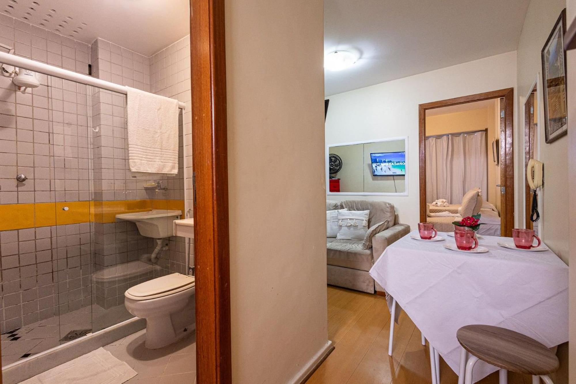 Apartamento Copacabana 200M Da Praia - Wifi Gratis - Cp5 Rio de Janeiro Luaran gambar